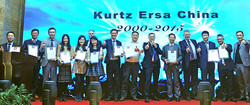 15 years of Kurtz Shanghai Limited – the KSL team and the Kurtz Ersa top management had good reason to celebrate