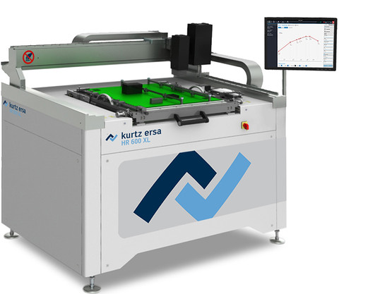 HR 600 XL: problem-free processing of components up to 625 x 625 mm