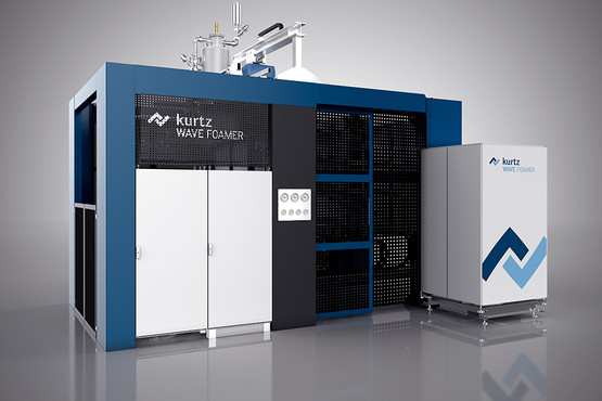 Kurtz WAVE FOAMER: Energy-efficient steamless moulding process